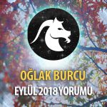 Oğlak Burcu Eylül 2018 Yorumu