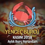 Yengeç Burcu Kasım 2018 Yorumu