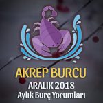 Akrep Burcu Aralık 2018 Yorumu