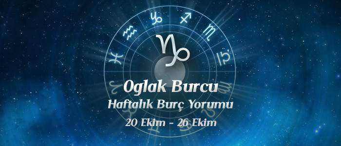 Oğlak Burcu Haftalık Burç Yorumu