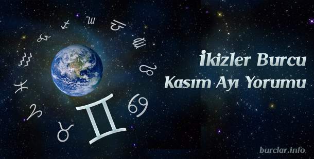 İkizler Burcu Kasım Falı