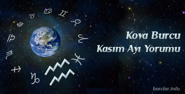 Kova Burcu Kasım Falı