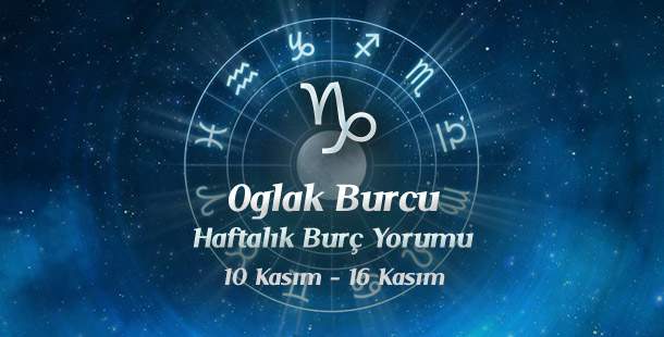 Oğlak Burcu Haftalık Burç Yorumu