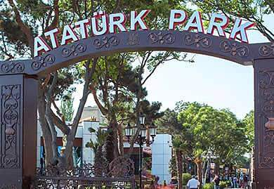 Atatürk Parkı - Bakü, Azerbaycan
