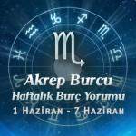 Akrep Burcu Haftalık Yorum 1 - 7 Haziran