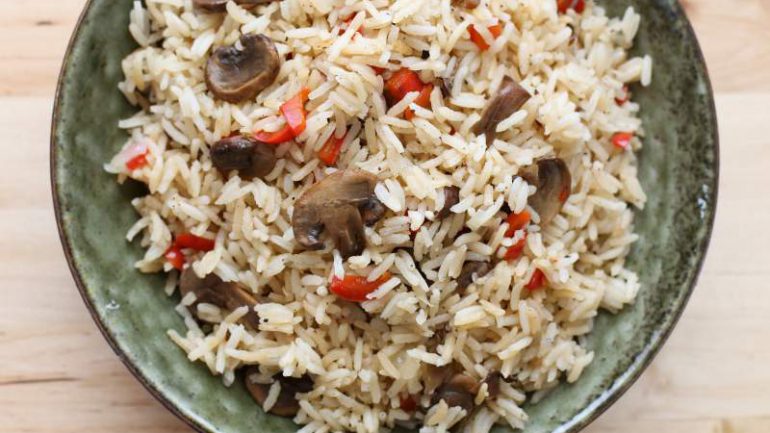Mantarlı Pilav