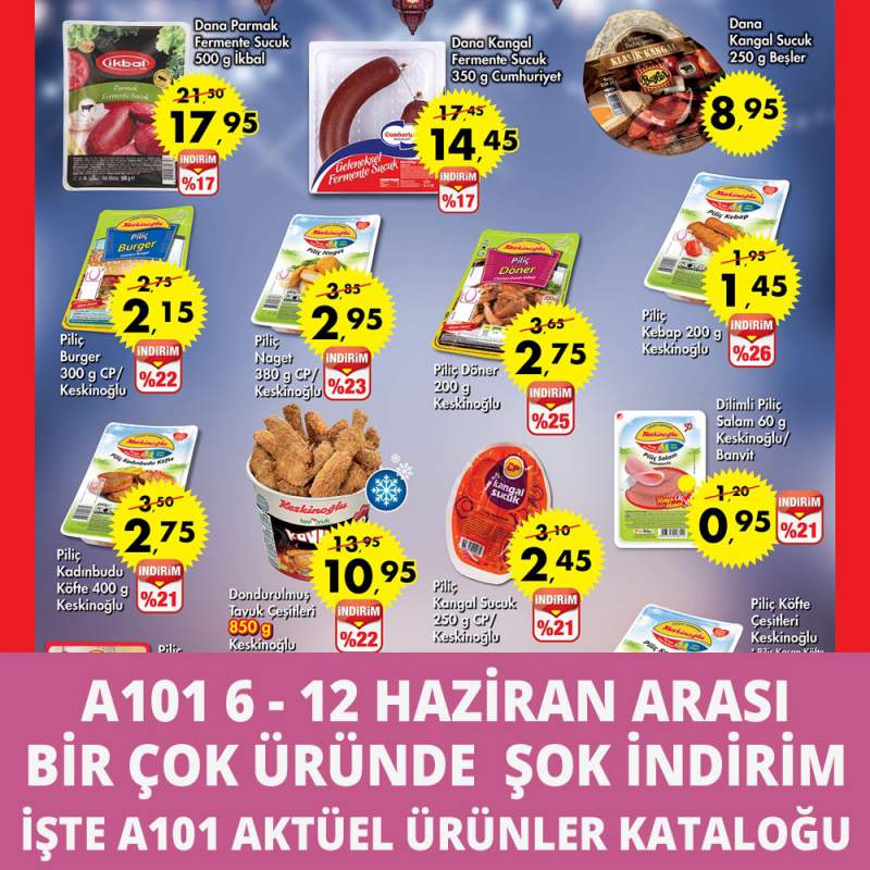 A101 Aktüel Ürünler Kataloğu 9 Haziran