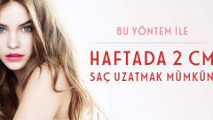 Haftada 2 cm Saç Uzatmak Mümkün
