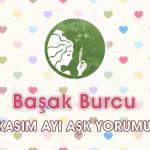 Başak Burcu Kasım Ayı Aşk Yorumu