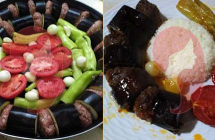 Fırında Patlıcan Kebabı