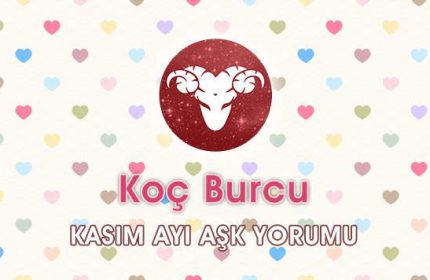 Koç Burcu Kasım 2016 Aşk Yorumu