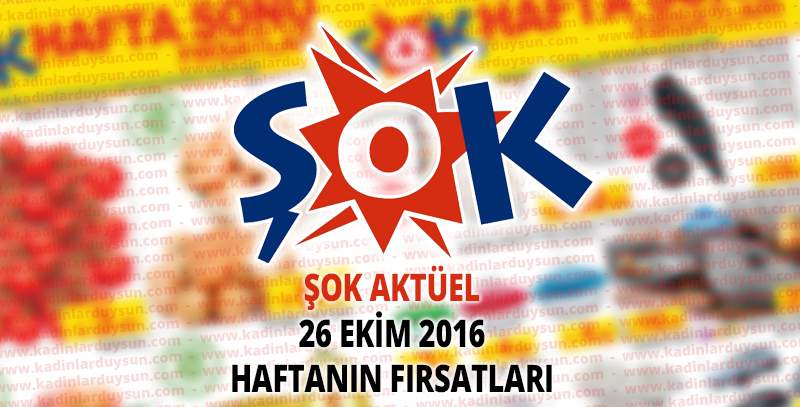 Şok 26 Ekim 2016 Çarşamba Aktüel Ürünler