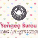 Yengeç Burcu Kasım Ayı Aşk Yorumu