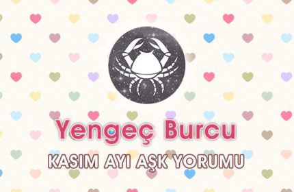 Yengeç Burcu Kasım 2016 Aşk Yorumu