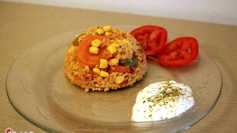 Sebzeli Bulgur Pilavı