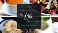 2017 Ramazan 16. Gün İftar Yemekleri