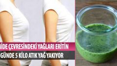 Mide Çevresindeki Yağları Eritin ! 3 Günde 5 Kilo Atık Kaybedin
