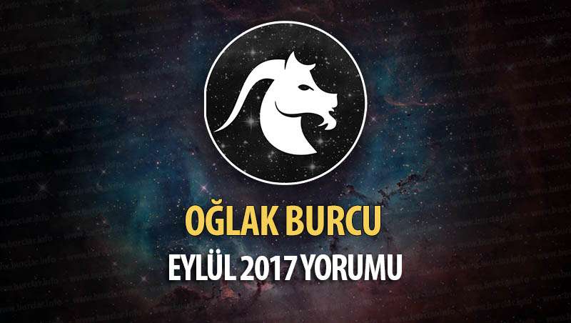 Oğlak Burcu Eylül 2017 Yorumu