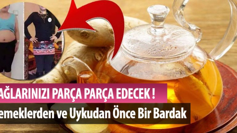 Zencefil Çayı İle Göbek Yağlarınızı Yok Edin