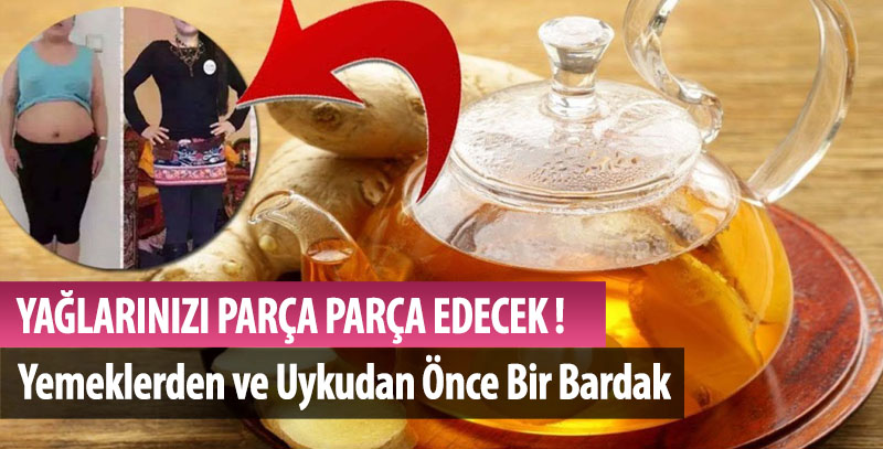 Zencefil Çayı İle Göbek Yağlarınızı Yok Edin