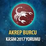 Akrep Burcu Kasım 2017 Yorumu