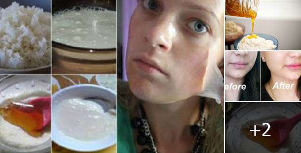 Yüz Ve Boyun Bölgesini Gençleştiren Pirinç Süt Bal Karışımı İle Mucize Maske