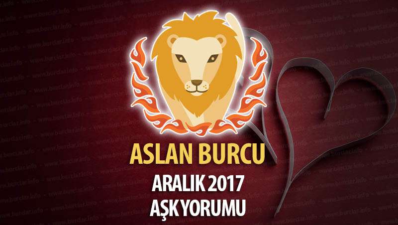 Aslan Burcu Aralık 2017 Aşk Yorumu