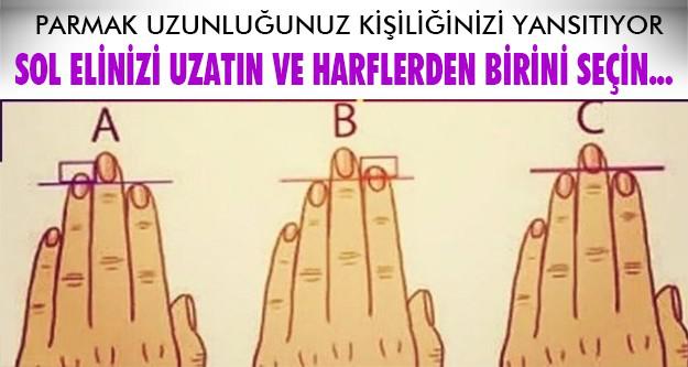 Parmaklarınız Kişiliğiniz Hakkında İpuçları Veriyor