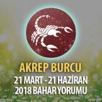 Akrep Burcu 2018 İlkbahar Yorumu