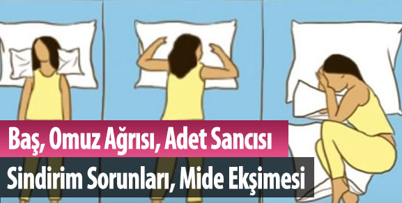 Bu Ağrıları Yaşıyorsanız Uyku Pozisyonunuza Dikkat Etmeniz Gerekiyor