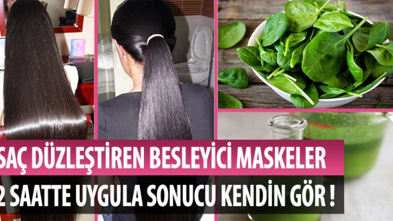 Saçı Düzleştiren Maskeler