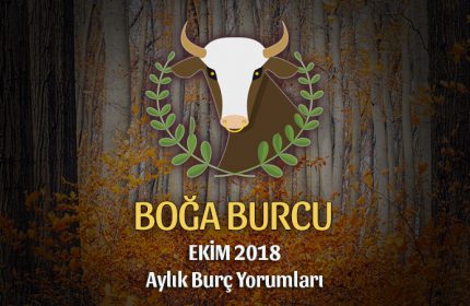 Boğa Burcu Ekim 2018 Yorumu