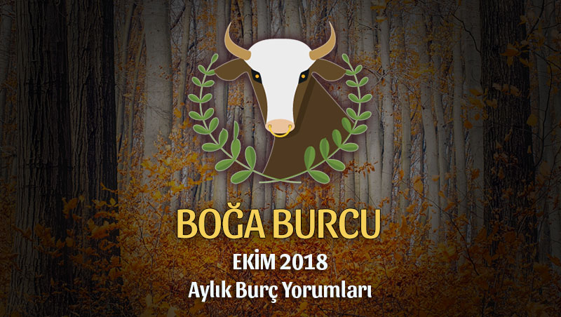 Boğa Burcu Ekim 2018 Yorumu