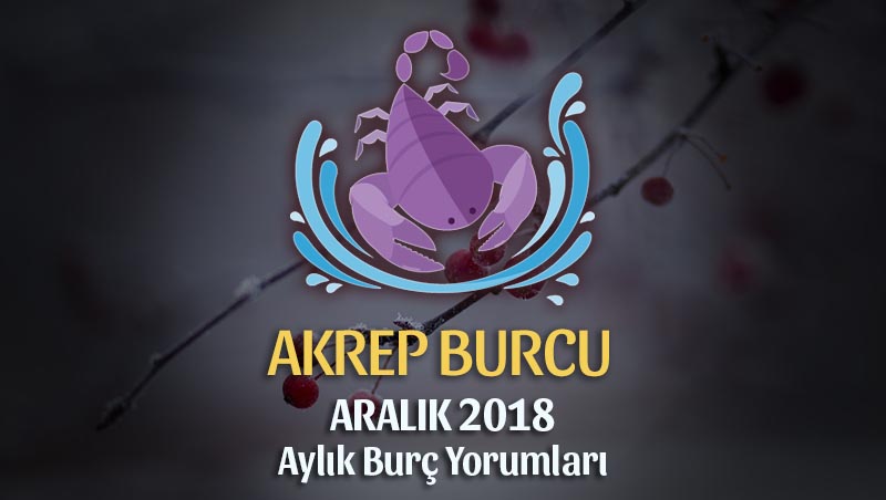 Akrep Burcu Aralık 2018 Yorumu