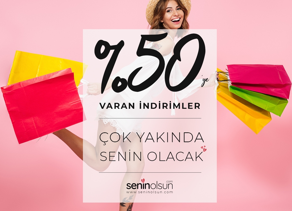 Seninolsun.com’da Açılışa Özel %50’ye Varan İndirimler