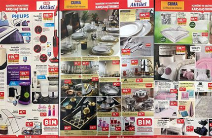 BİM 3 Mayıs Cuma Kataloğu Yayında