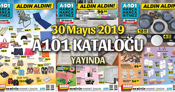 A101 30 Mayıs Kataloğu Yayında