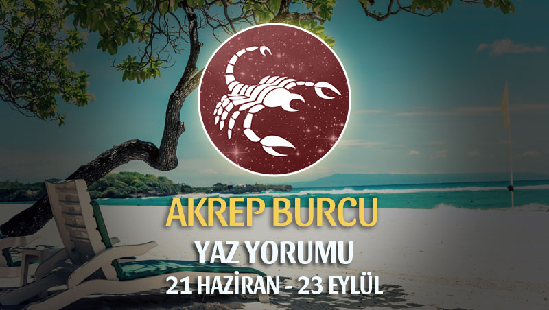 Akrep Burcu 2019 Yaz Yorumu