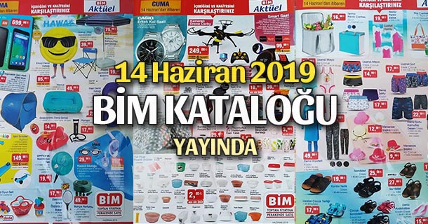 Bim 14 Haziran Kataloğu Yayında