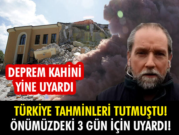 Türkiye tahminleri tutmuştu! Önümüzdeki 3 gün için korkutan deprem uyarısı