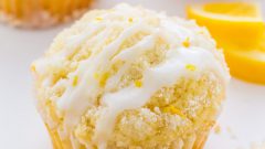 Limonlu Kırıntılı Muffin