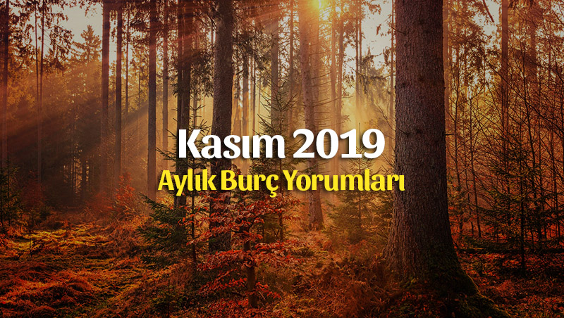 Kasım 2019 Aylık Burç Yorumları