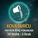 Kova Burcu Haftalık Burç Yorumu 30 Aralık - 5 Ocak