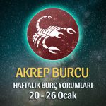 Akrep Burcu Haftalık Burç Yorumu 20 - 26 Ocak