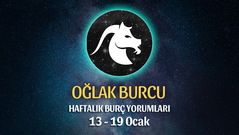 Oğlak Burcu Haftalık Burç Yorumu 13 - 19 Ocak