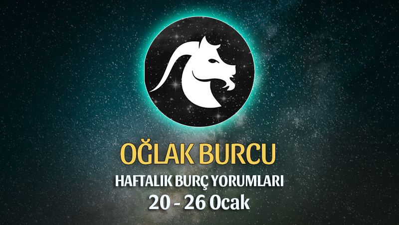 Oğlak Burcu Haftalık Burç Yorumu 20 - 26 Ocak