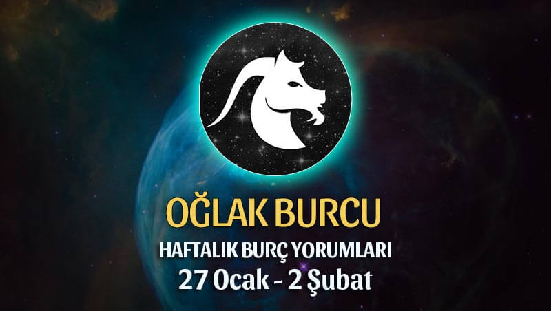 Oğlak Burcu Haftalık Burç Yorumu 27 Ocak - 2 Şubat