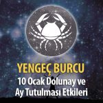 Yengeç Burcu 10 Ocak Dolunay ve Ay Tutulması Etkileri