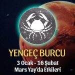 Yengeç Burcu 3 Ocak Mars Yay Transiti Etkileri