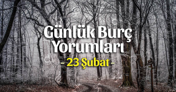 23 Şubat 2020 Günlük Burç Yorumları